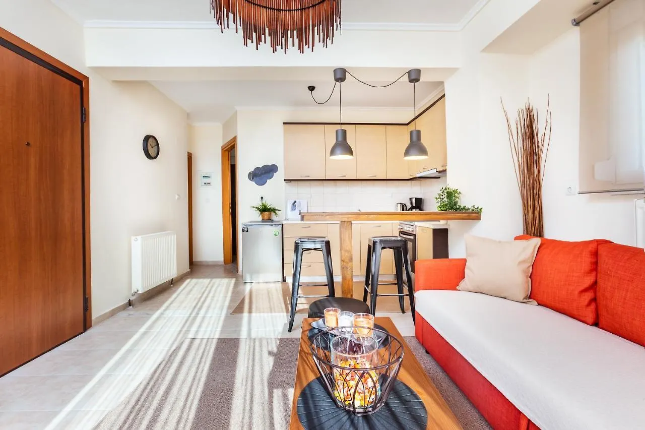Nikopolis Bus Corner Apartament Saloniki Grecja